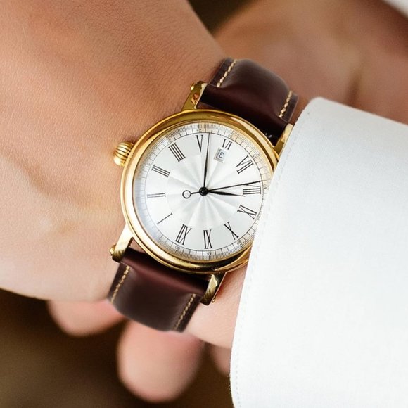 Ritche Quick Release Leather Watch Bands Genuine Watch Straps 14mm-24mm - Picture 3 of 9